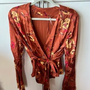 Floral pattern, Free People top